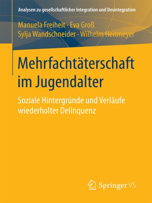 cover image of Mehrfachtäterschaft im Jugendalter